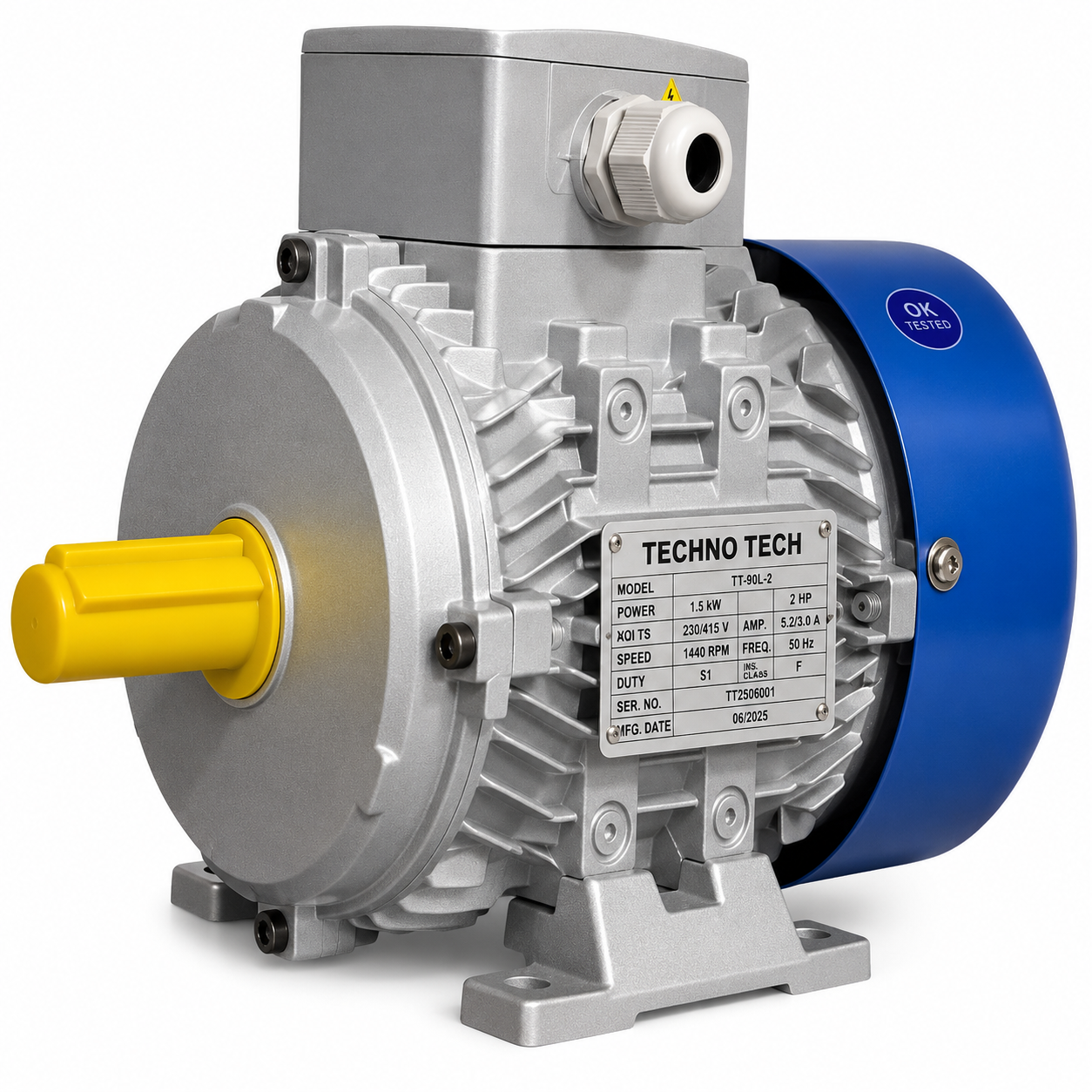 3 HP Three Phase Induction Motor