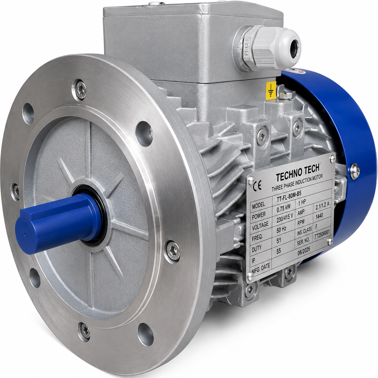 3 HP Three Phase Induction Motor
